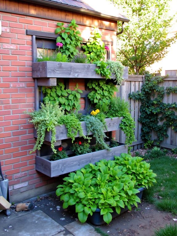 maximize garden space vertically
