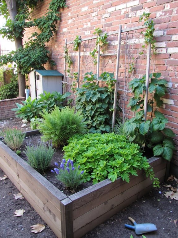 maximize garden vertical space