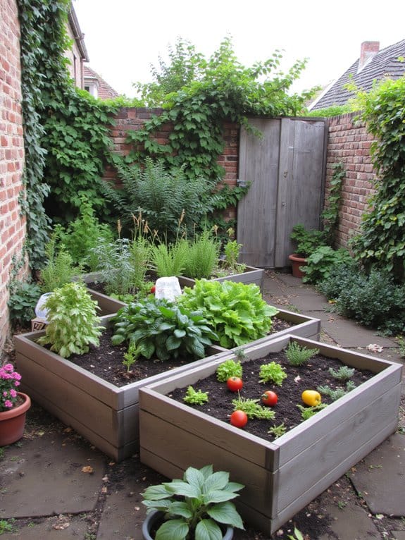 maximize small garden spaces