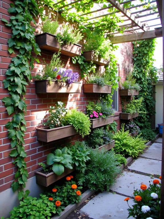 maximize space with vertical gardening