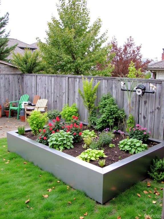 modern durable garden beds