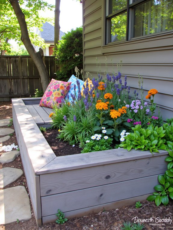 multi functional garden seating