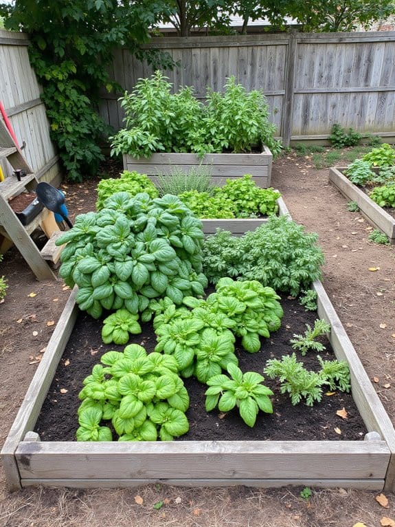 multi tiered garden beds