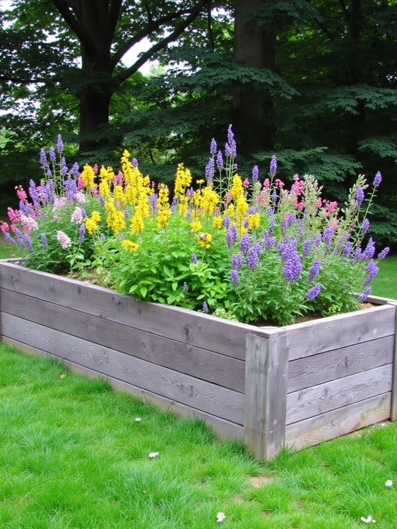 native flowers attract pollinators