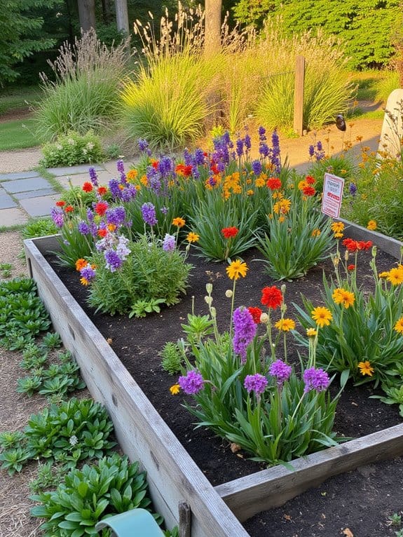 native wildflowers attract pollinators