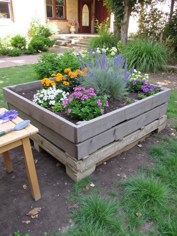 pallet flower bed essentials