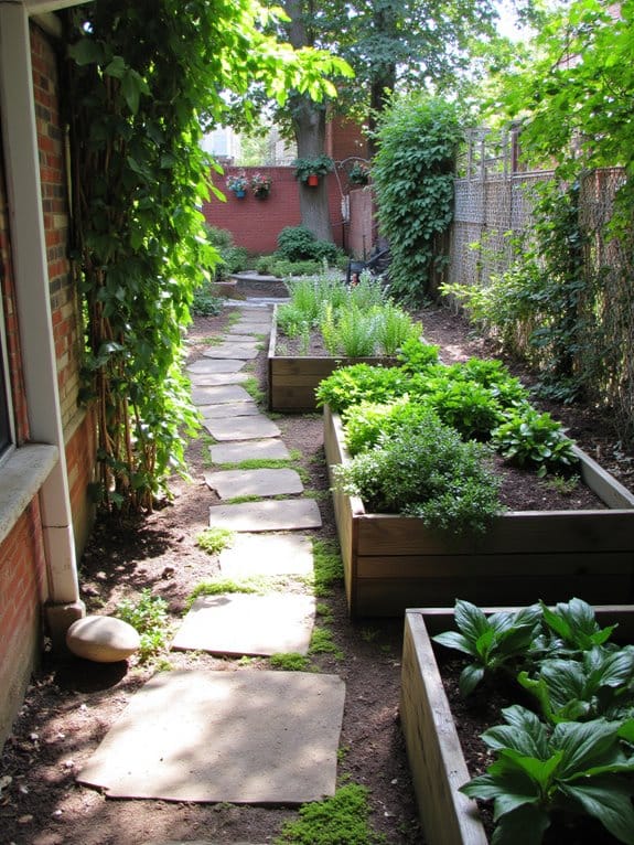 pathways enhance garden accessibility