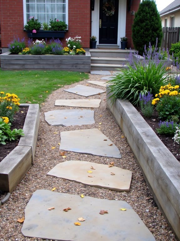 pathways enhance garden design
