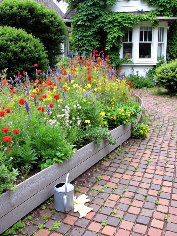 personalized wildflower garden theme