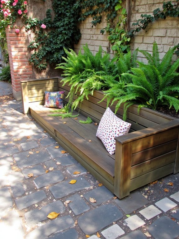 planters that double seating