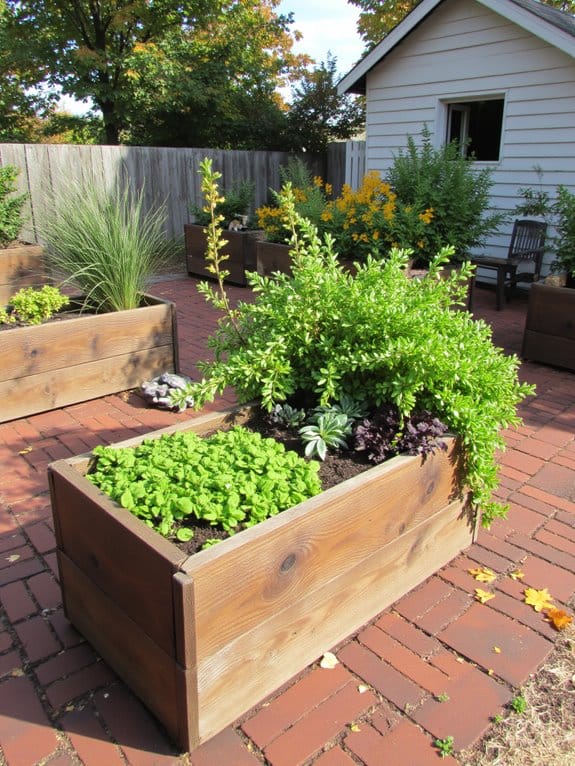 proper planter box drainage