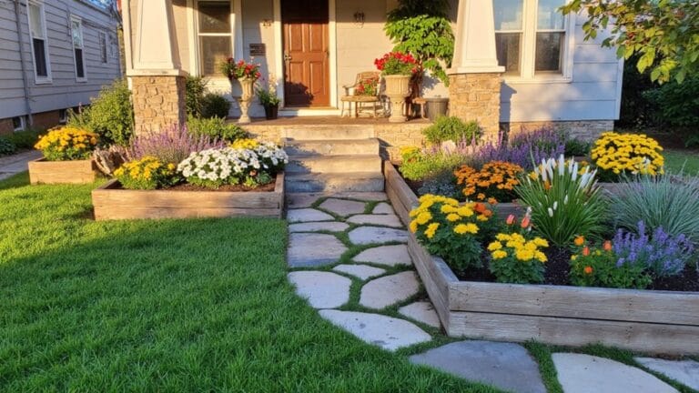 raised flower bed inspiration