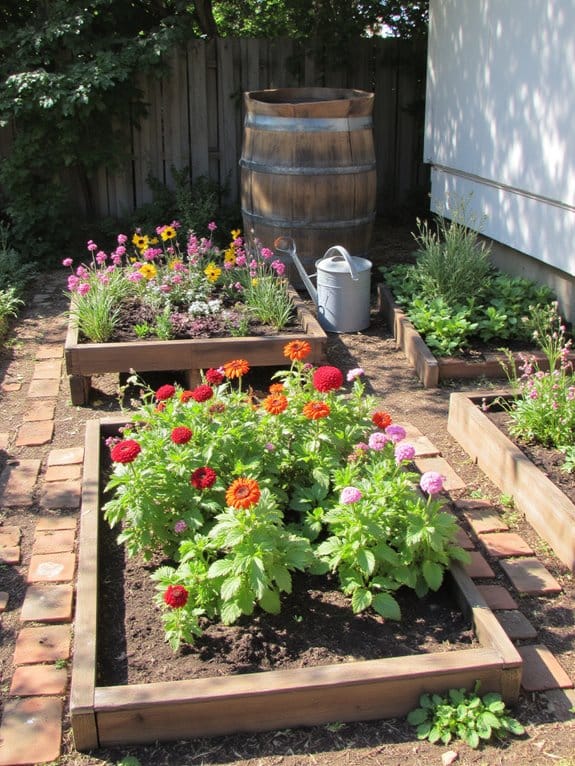 recycled materials for gardening