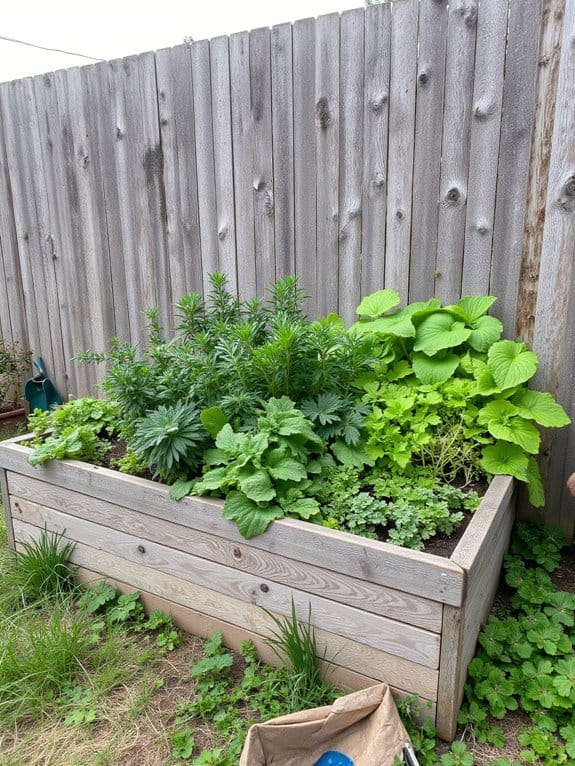 rustic charm in gardens