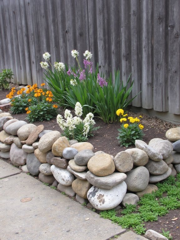 rustic charm with stone