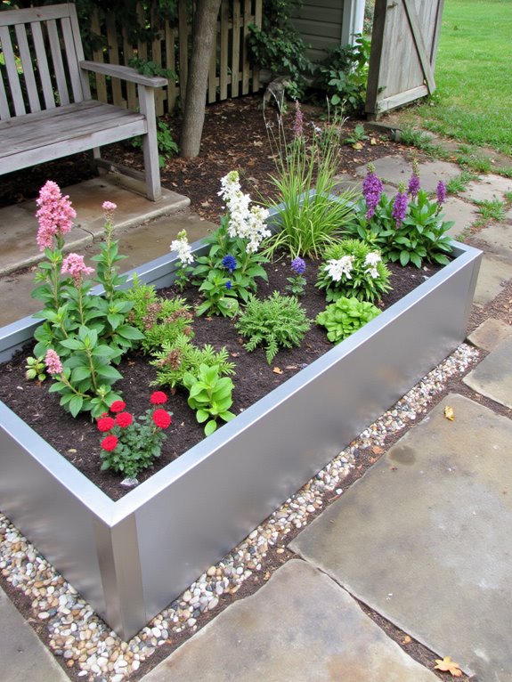sleek durable modern gardening
