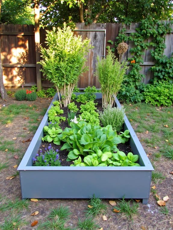 sleek durable modern gardening