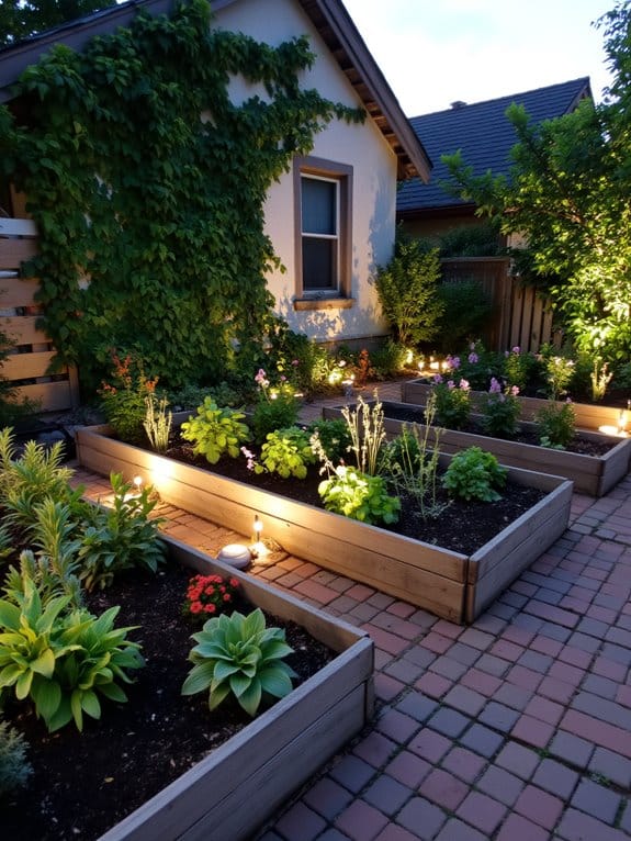 solar powered garden lighting