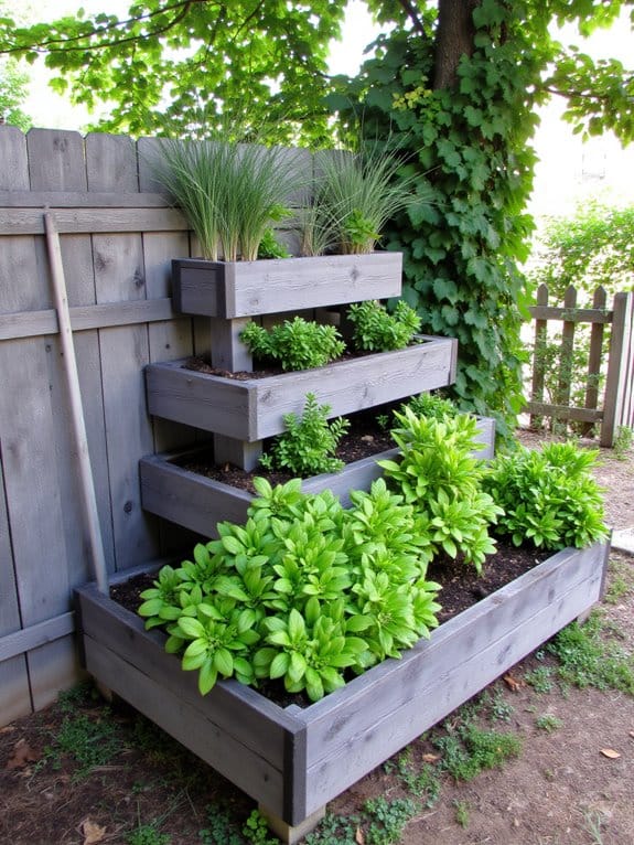 stunning multi tiered flower beds