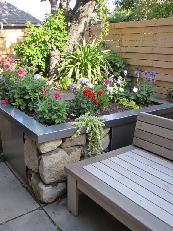 stylish durable garden design