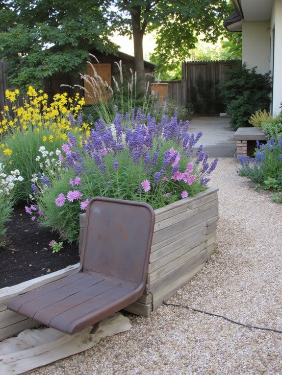 sustainable materials for benches