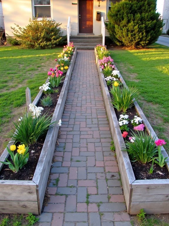 symmetrical garden design appeal
