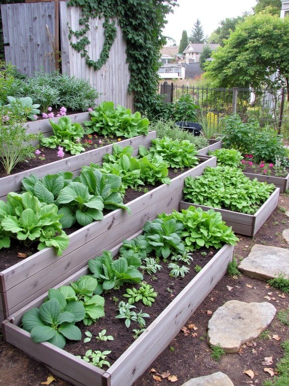 tiered raised beds accessibility