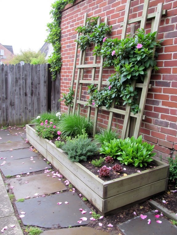 trellis garden maintenance tips