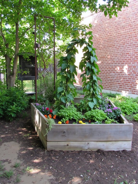 trellises enhance garden aesthetics