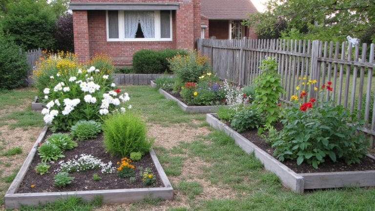 trendy flower garden layouts