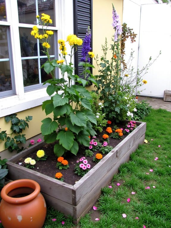 varying flower heights strategy