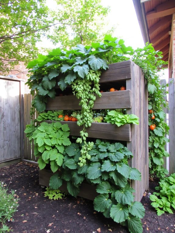 vertical gardening space solution