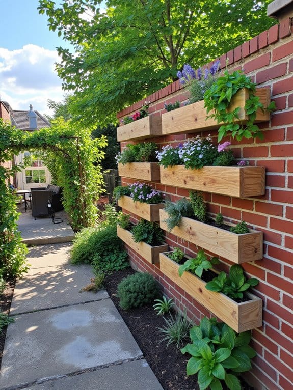 vertical gardening with raised beds