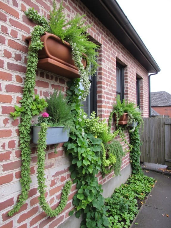 vertical greenery art displays