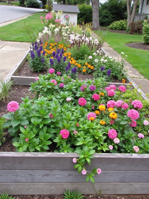 vibrant seasonal flower palette