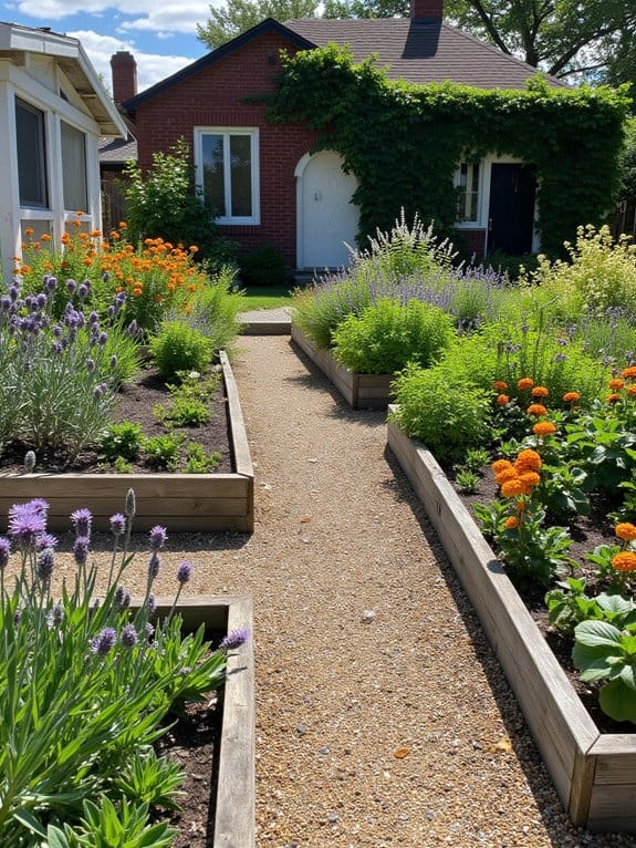 vibrant seasonal garden mix