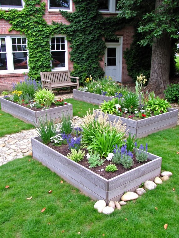 visually appealing raised bed