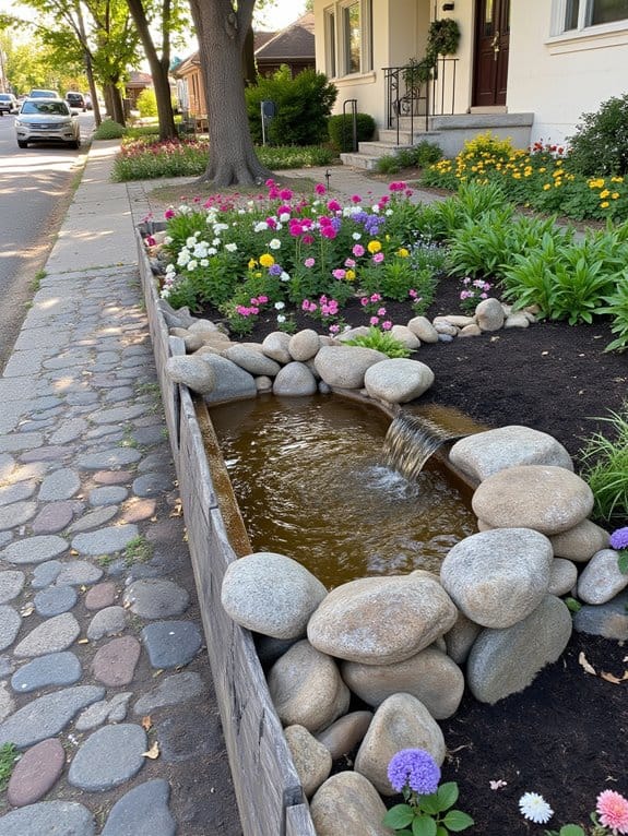 water features enhance gardens