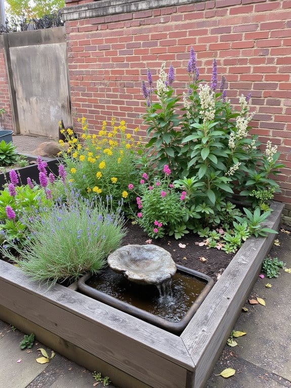 water features enhance tranquility