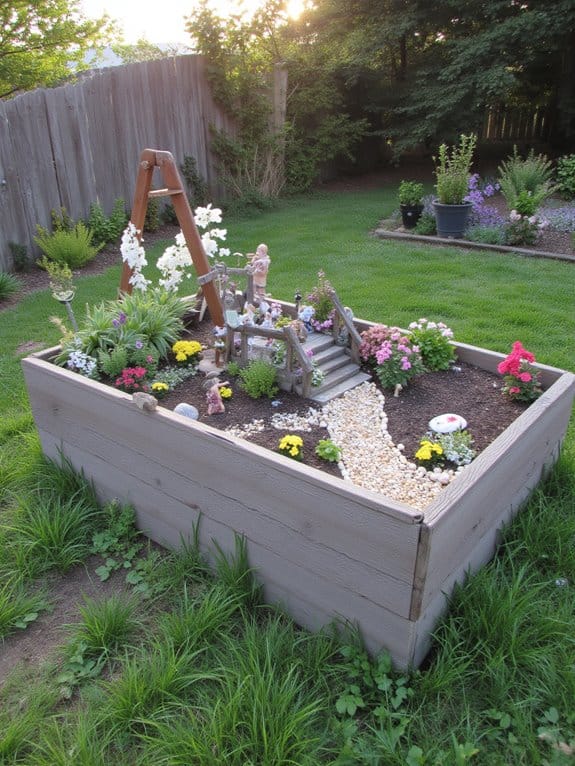 whimsical fairy garden retreat