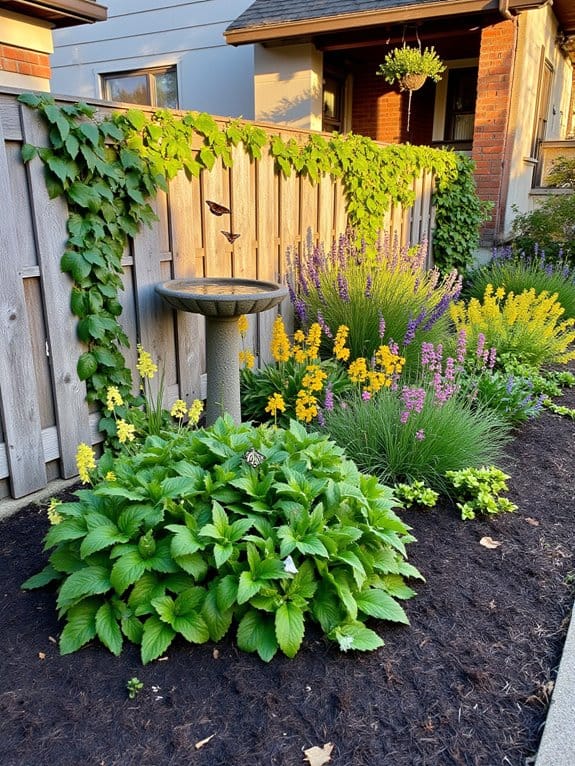 wildlife friendly garden features