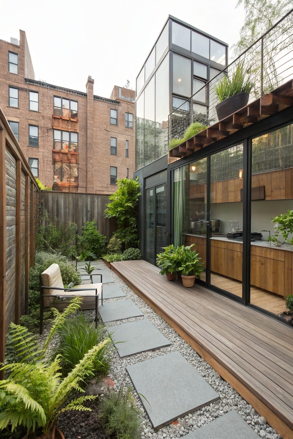 Stepping Stone Paths in Gravel Gardens
