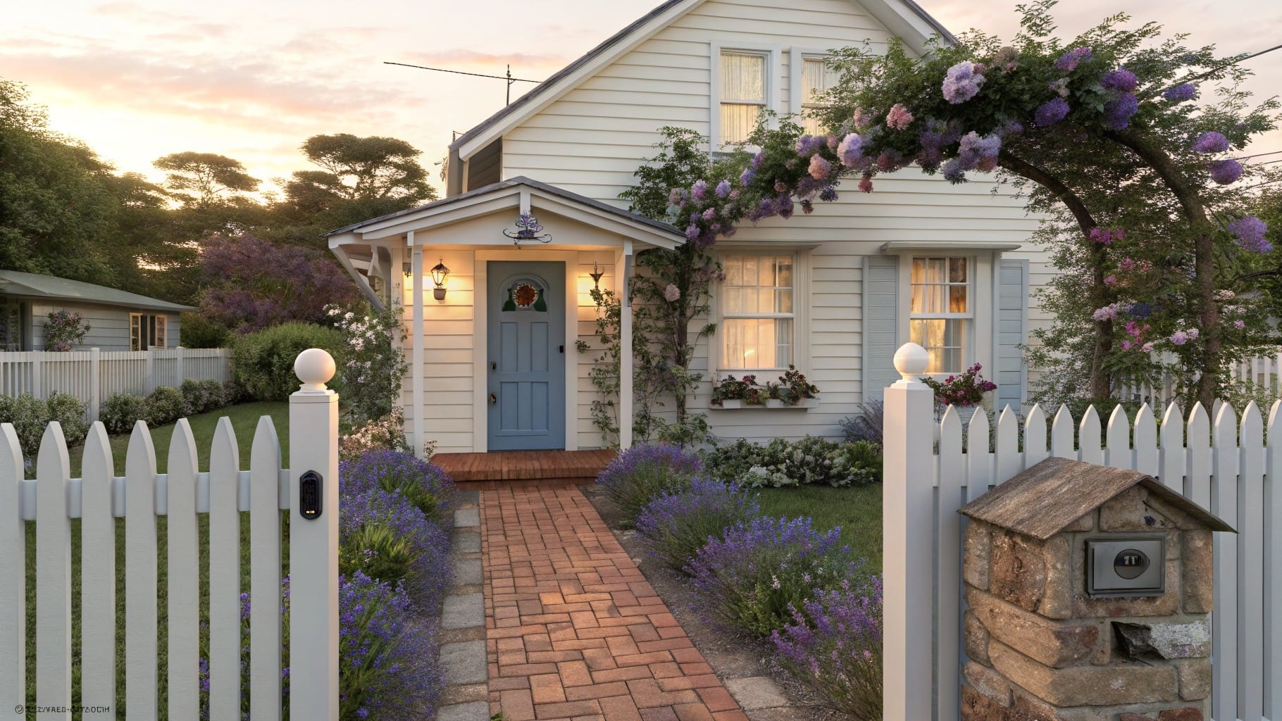 18 Stylish Front Yard Garden Fence Ideas For Instant Curb Appeal