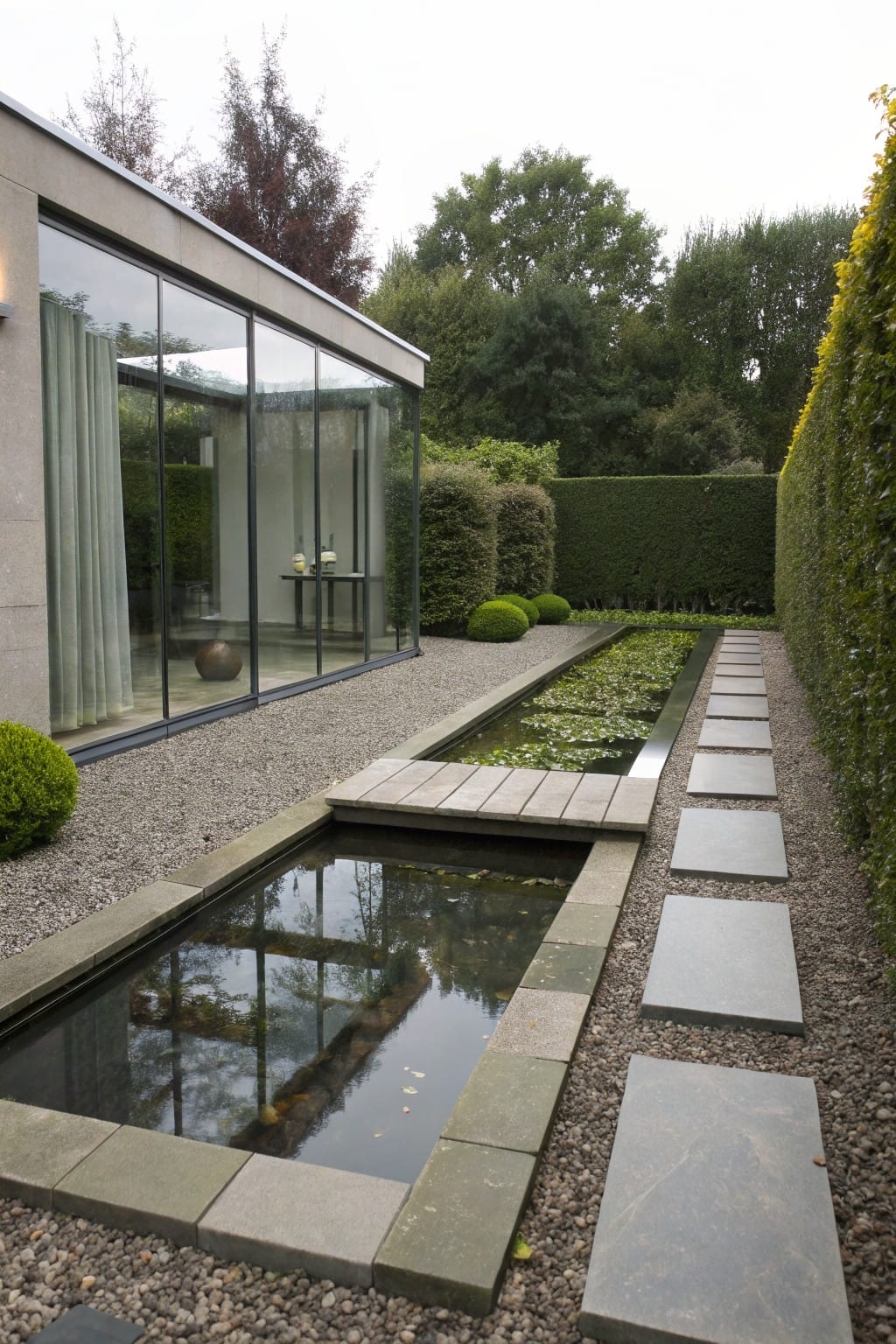 Stepping Stones Over a Reflecting Pond