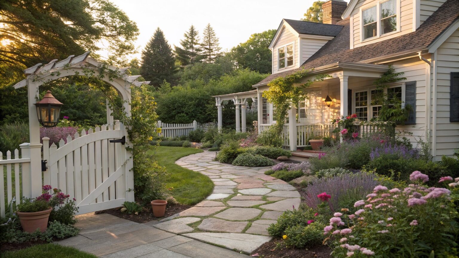 15 Cottage Garden Front Yard Landscaping Ideas With Whimsical Touches