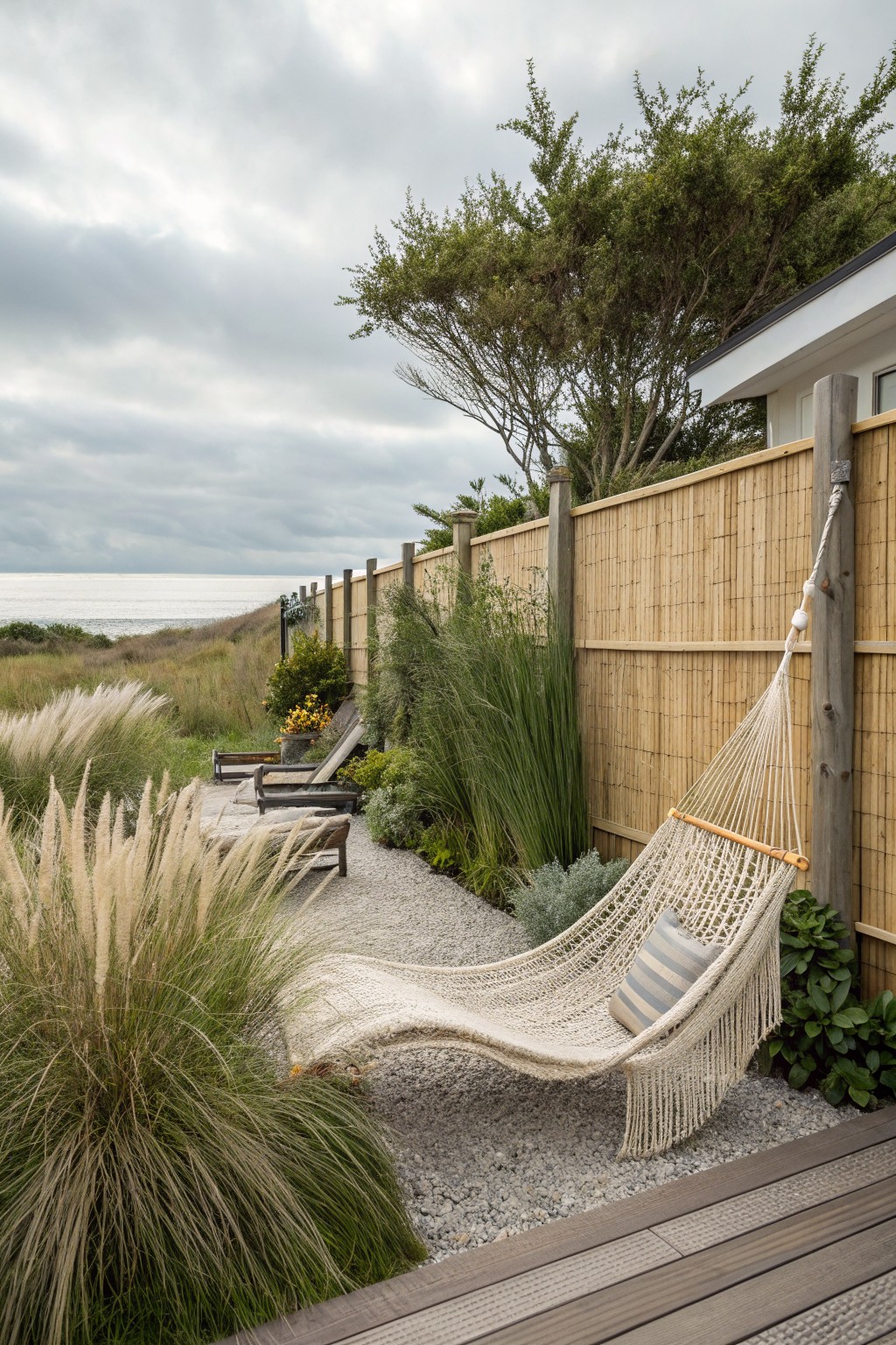Bamboo Fencing for Garden Privacy