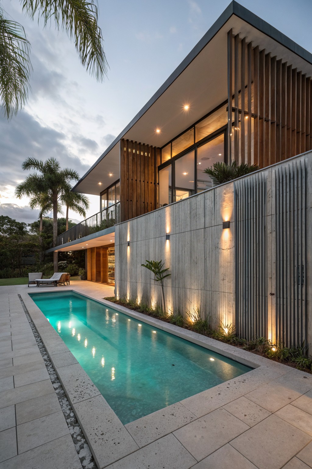 Vertical Slat Garden Fences