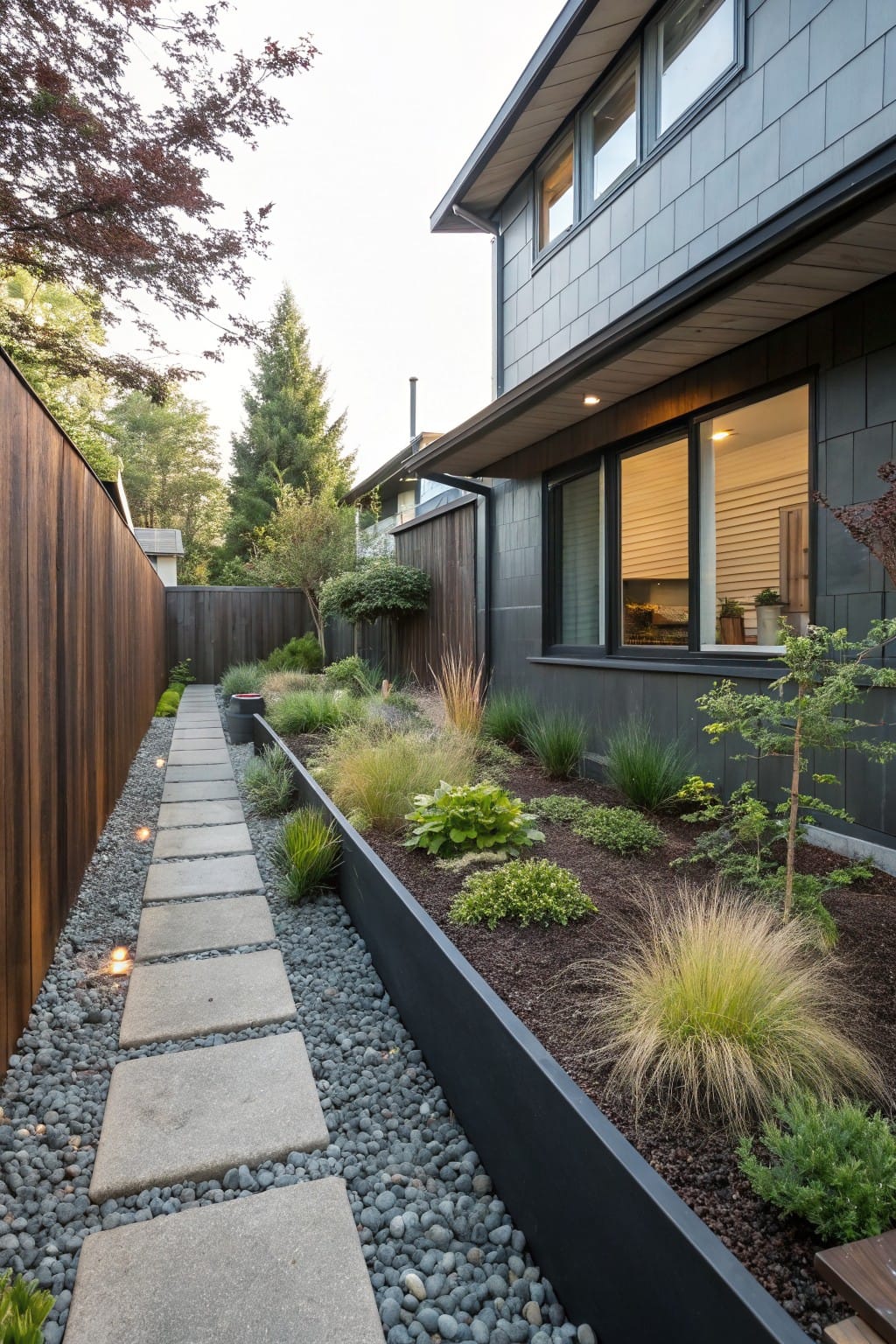 Raised Beds with Metal Edging