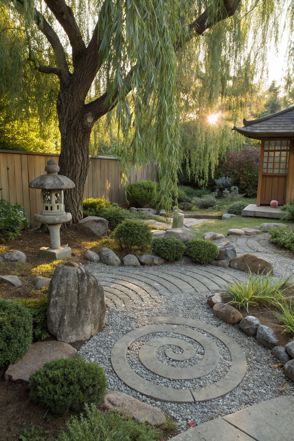 Rustic Rocks Around Tree Bases
