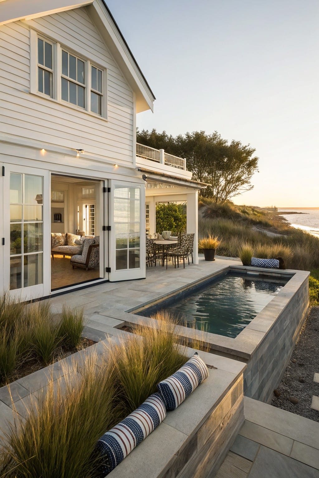 Infinity-Edge Plunge Pool Terrace